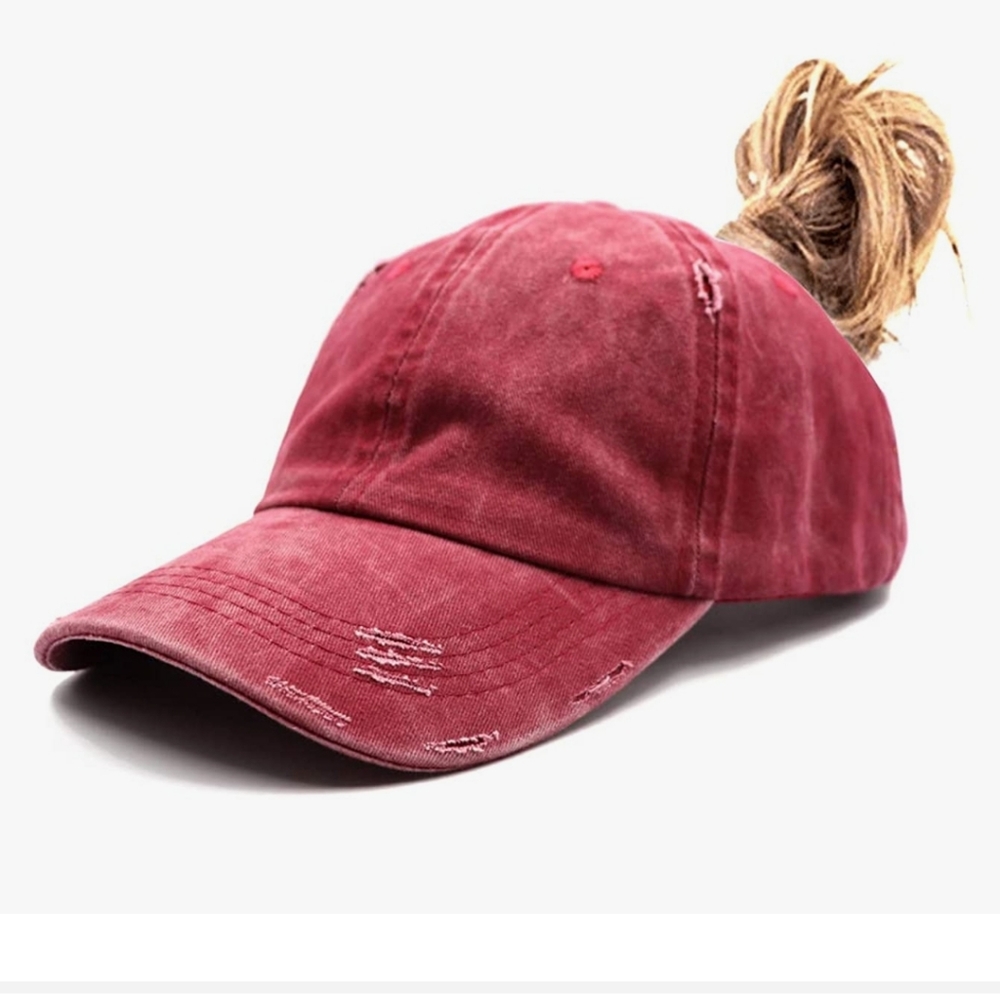 Messy Bun Baseball Cap